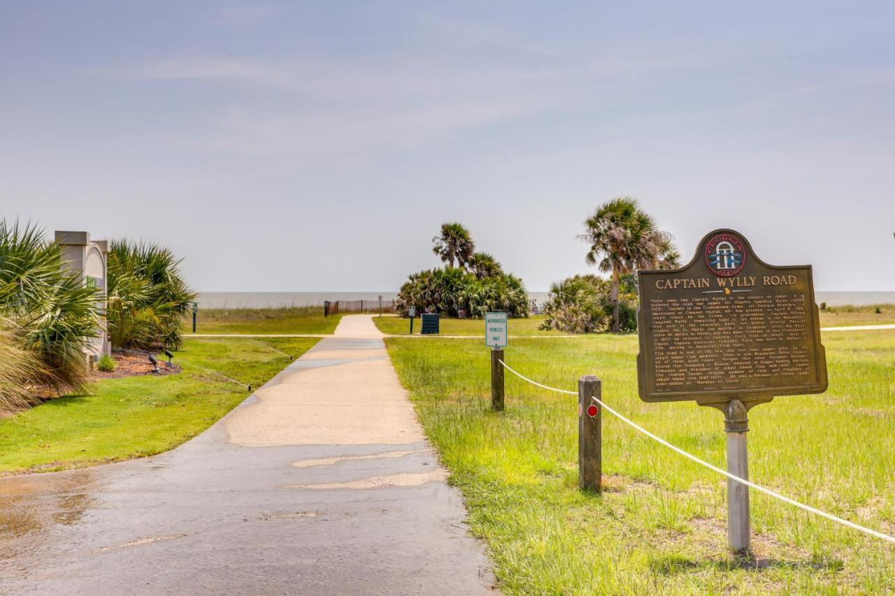 Pet-Friendly Jekyll Island Abode - Walk To Beach! Dış mekan fotoğraf
