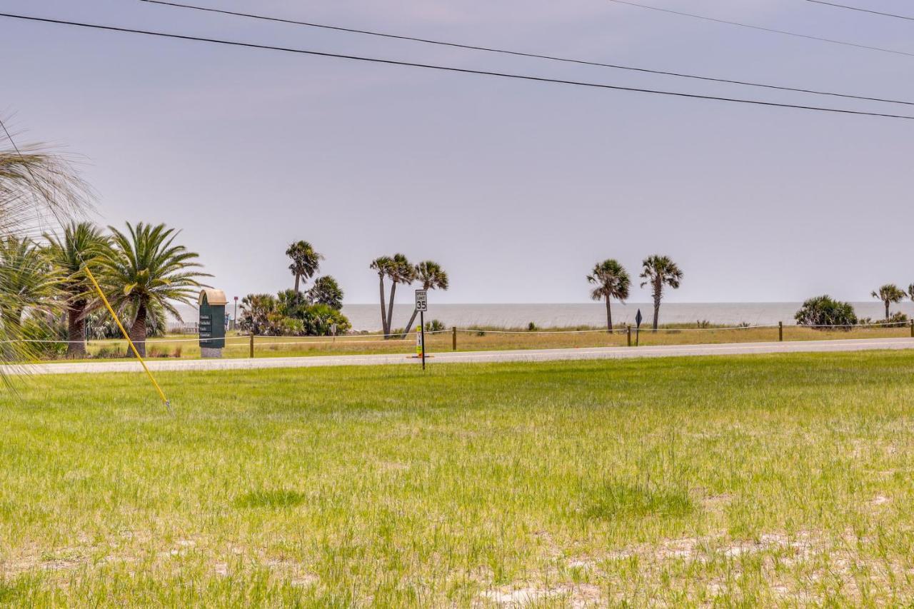 Pet-Friendly Jekyll Island Abode - Walk To Beach! Dış mekan fotoğraf