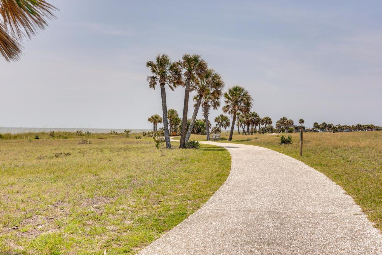 Pet-Friendly Jekyll Island Abode - Walk To Beach! Dış mekan fotoğraf